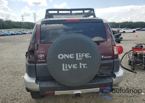 2007 Toyota Fj Cruiser z USA, uszkodzony, nr VIN JTEBU11F070096112